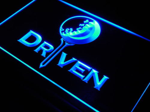 Golf Ball Driven Shop Display Neon Light Sign